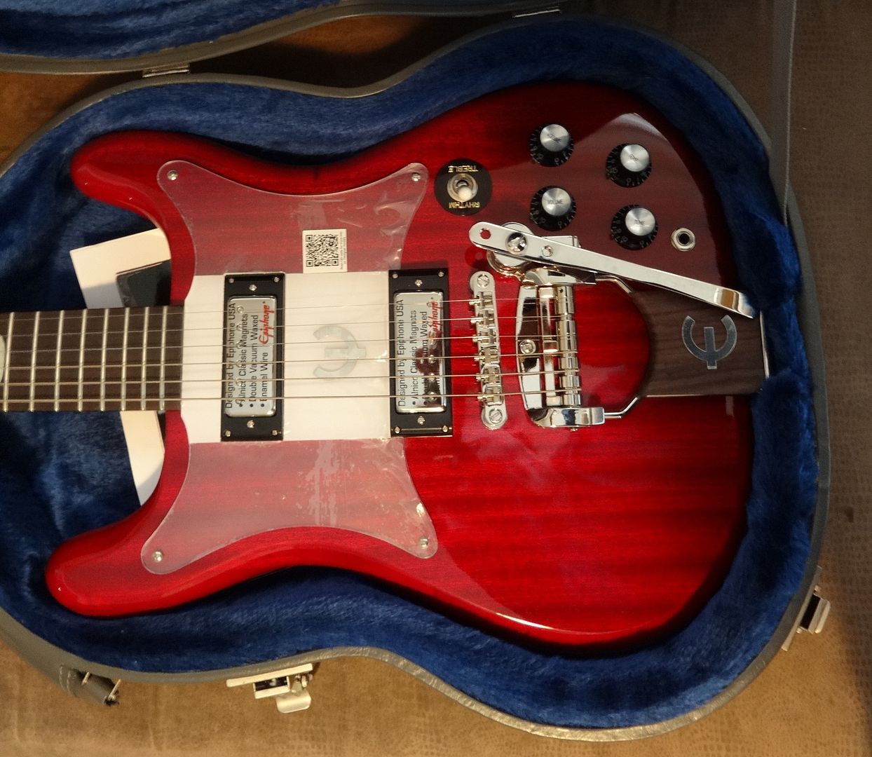 ギター Epiphone 1962 50th Anniversary Crestwood 1962 Epiphone Crestwood Custom Shop Reissue Guitar